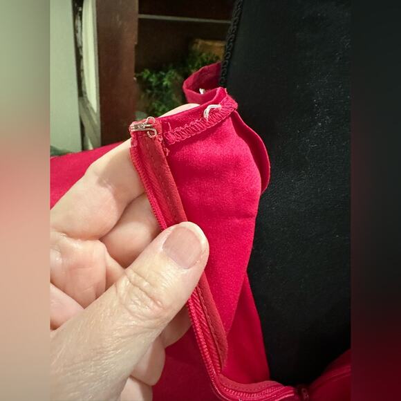 LAPOINTE Long-Sleeve Ruched Slit-Hem Double-Face Satin Bias Gown - Picture 8 of 16